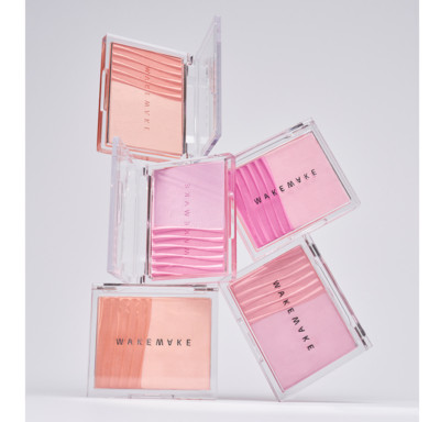 WAKEMAKE Sheer Layering Dual Blusher 5 Colors 5g K-Beauty