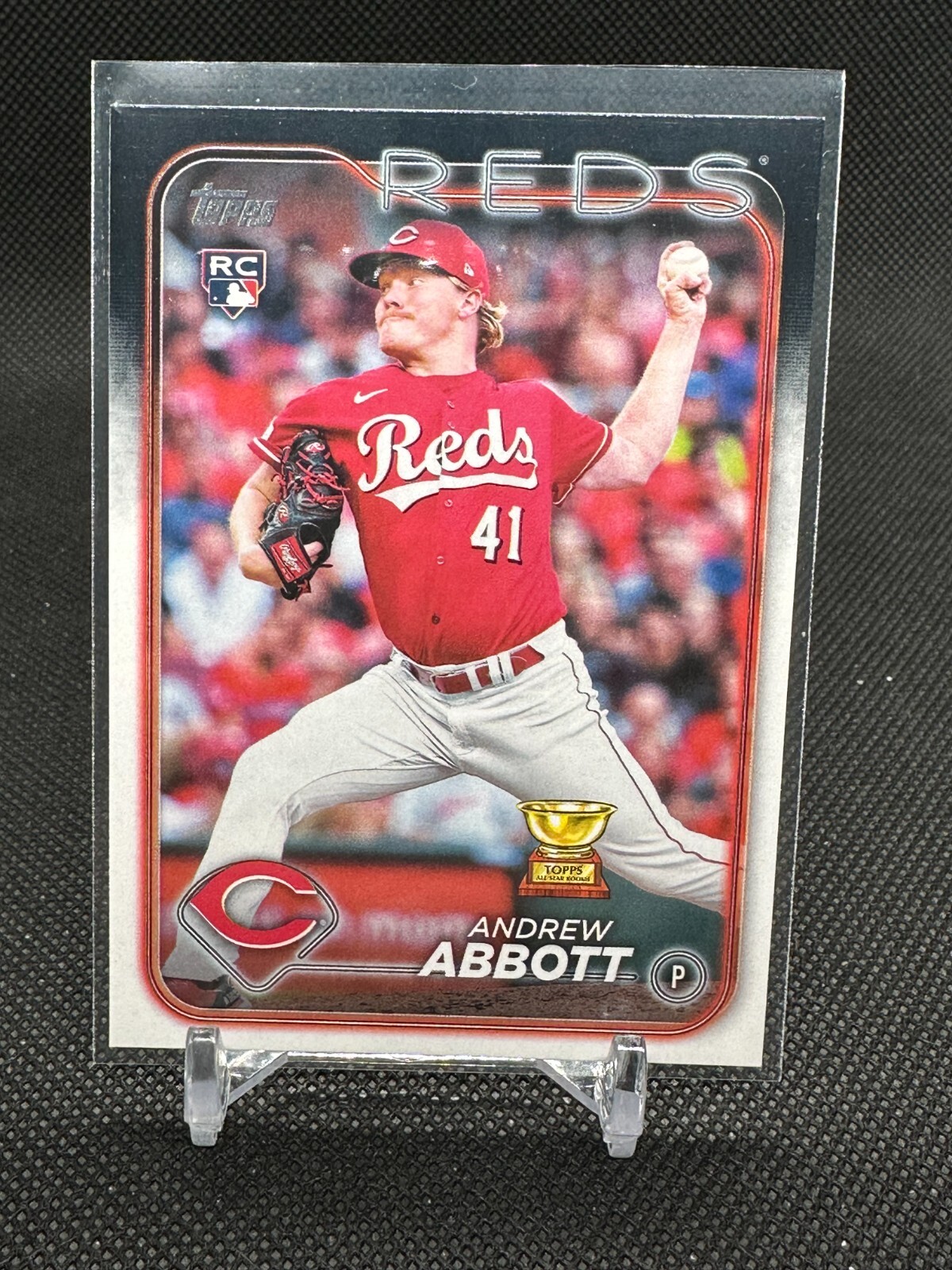 2024 Topps Andrew Abbott ROOKIE #214 - Cincinnati Reds