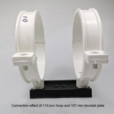 Astronomical Telescope tube Barrel clamp 110-250mm Outer Diameter PVC
