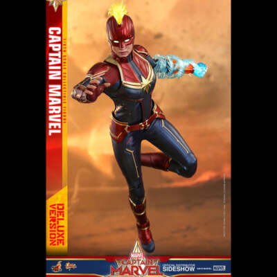 HOT TOYS Captain Marvel DELUXE Version MMS522 1:6 Scale Figure NEW