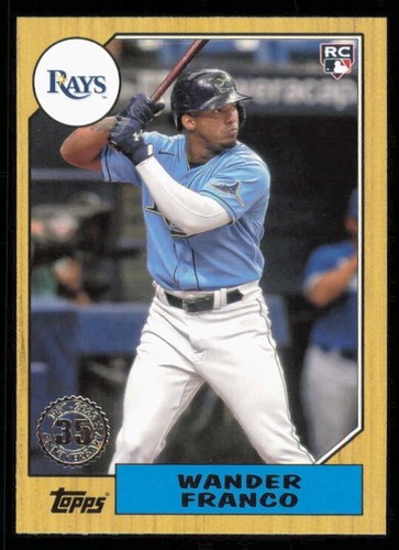 Wander Franco #T87-23 2022 Topps 1987 card