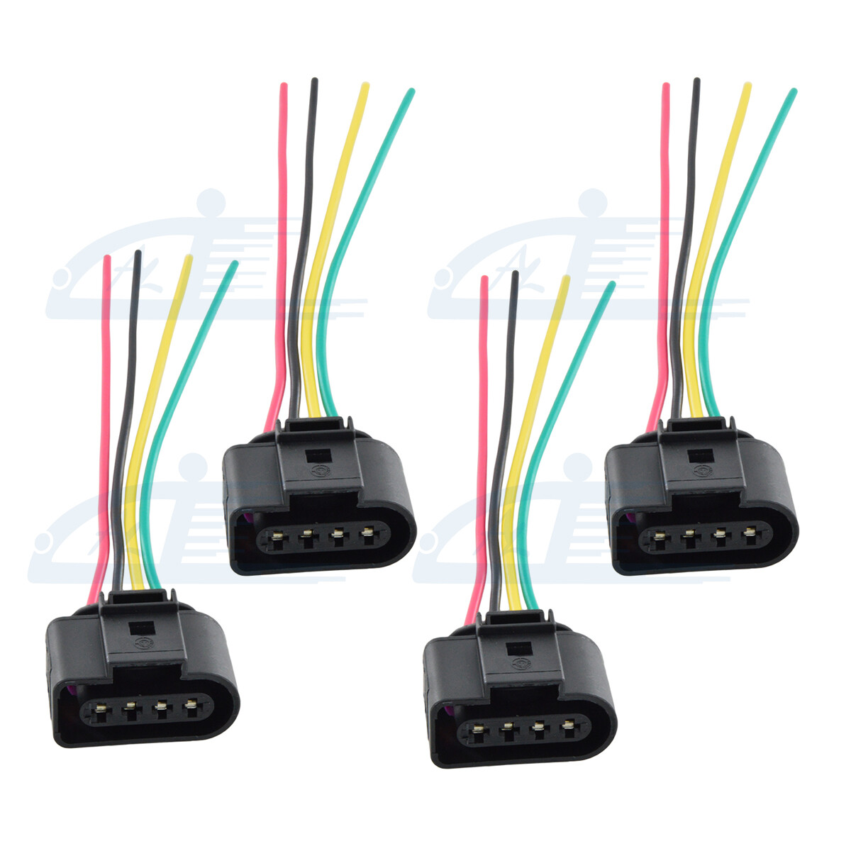 4x Ignition Coil Connector Plugs For Audi A4 & VW – Wiring Harness With Terminals