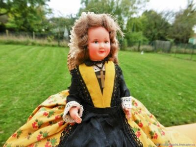Poupée ancienne antique Emma celluloïd début XXème siècle France