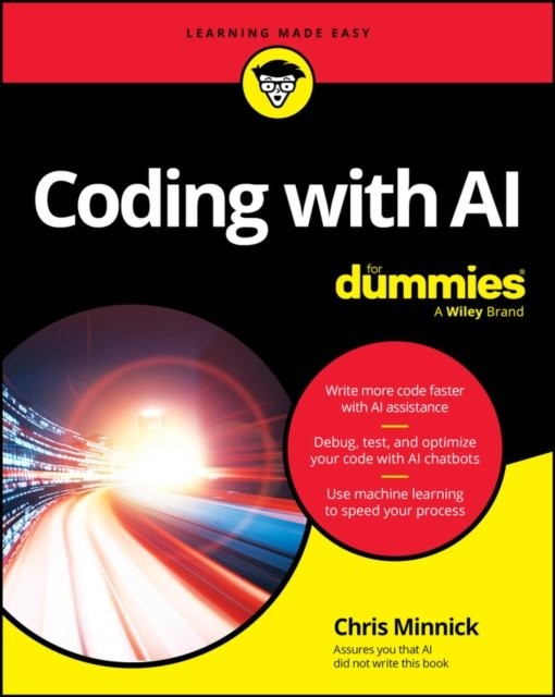 Coding with AI For Dummies Minnick Paperback John Wiley & Sons 9781394249138