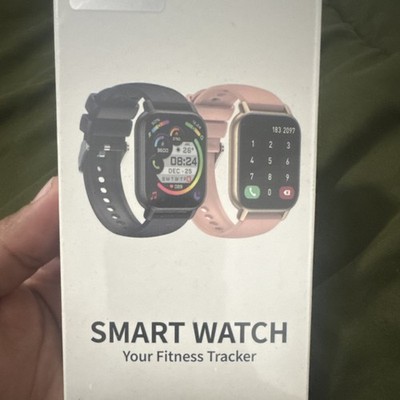 Poounur Y6 Smart Watch 1.85'' Fitness Tracker Bluetooth Call Water-Resistant