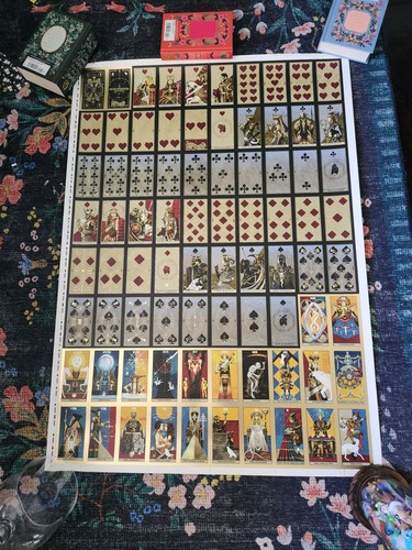 Ultra RARE Keymaster Tarot The House of the Rising Spade Stockholm17 Uncut V1