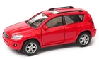 Welly Toyota Rav4 Red 1:34 1:39 Scales 4.5 Inch Diecast Model in Box
