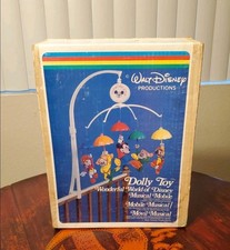 Dolly Toys Wonderful World of Disney Musical Crib Mobile A Small World Works.