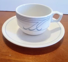 Home Laughlin Cup And Corelle Saucer