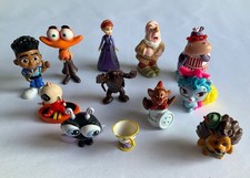 Disney Mixed Lot Of 12 Figures Cake Toppers