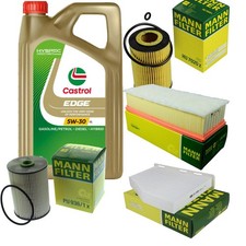INSPEKTIONSKIT FILTER CASTROL 5L ÖL 5W30 für VW Golf VI 5K1 2.0 TDI