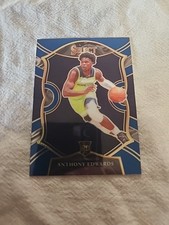 ANTHONY EDWARDS - 2020-21 Select Basketball Concourse Blue RC #61