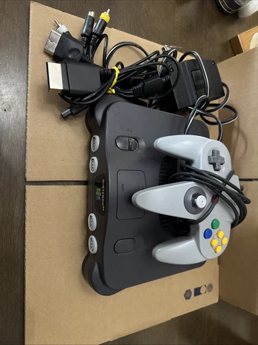 Nintendo 64 N64 Console W/ OEM Controller *Tested*