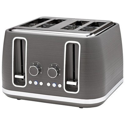 Neu Streifen 4 Scheiben Toaster mit High Lift Auswurf und variabler Bräunungssteuerung.