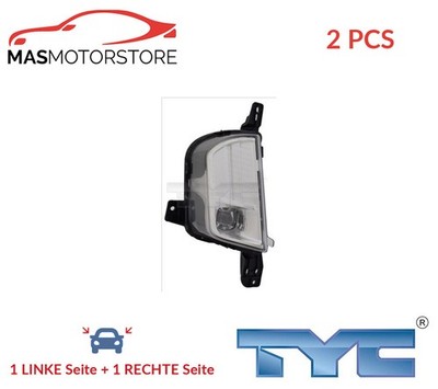 NEBELSCHEINWERFER PAAR SET TYC 19-6237-10-9 2PCS I NEU OE QUALITÄT