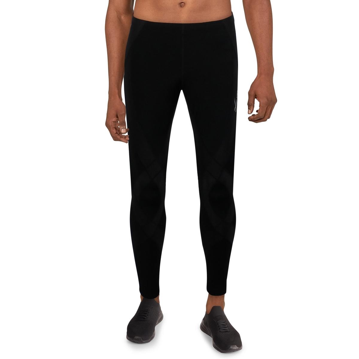 Мужские черные компрессионные спортивные колготки CW-X L BHFO 5888