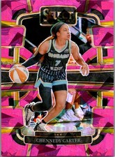 2024 Panini Select WNBA #29 Chennedy Carter Prizms Pink Ice