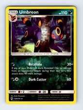 Umbreon 120/214 Reverse Holo Rare Lost Thunder Pokemon LP