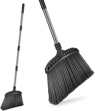 Outdoor Broom,Masthome Heavy Duty Broom,56" Brooms for Sweeping Black 
