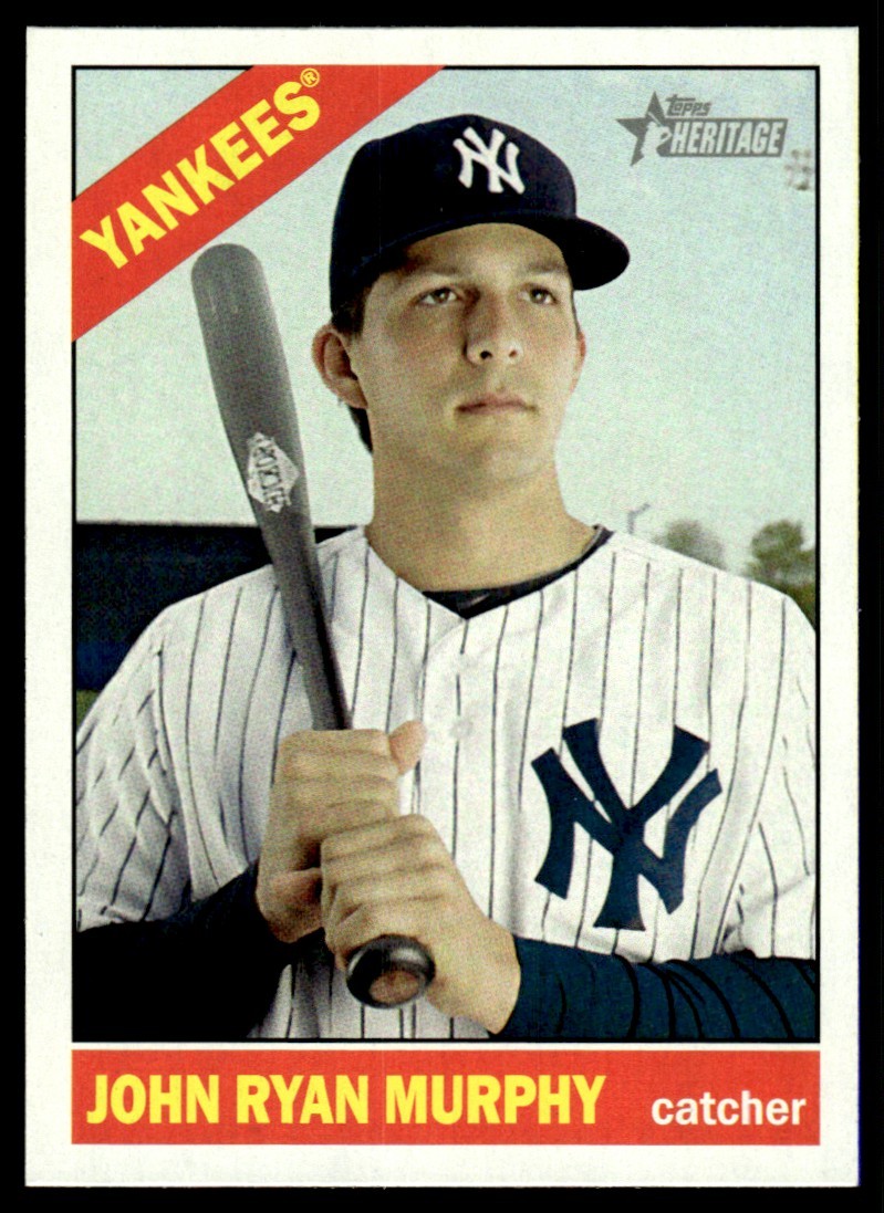 John Ryan Murphy 2015 Topps Heritage #541 New York Yankees 26002 Baseball Card