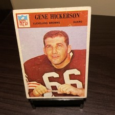 Gene Hickerson 1966 Philadelphia #45 RC HOF