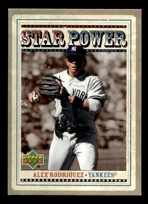 2007 Upper Deck Star Power #SP-AR Alex Rodriguez C395