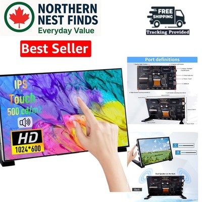 High-Resolution 7 Inch Capacitive Display for Raspberry Pi and Windows Systems