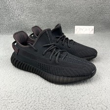 Yeezy Boost 350 Mens 9 Shoes Black Static Non Reflective V2 Adidas Kanye 2019 4