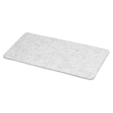 Felt Base Shaper, 14 x 7 Inch Rectangle Bag Bottom Shaper, Light Gray