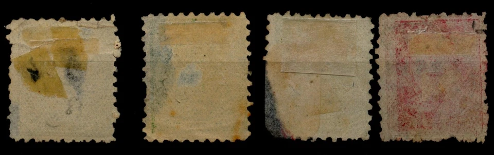 Fiji Stamps 1881 SG39;40;40a;45 Used CV £49.5 - Image 3 of 4