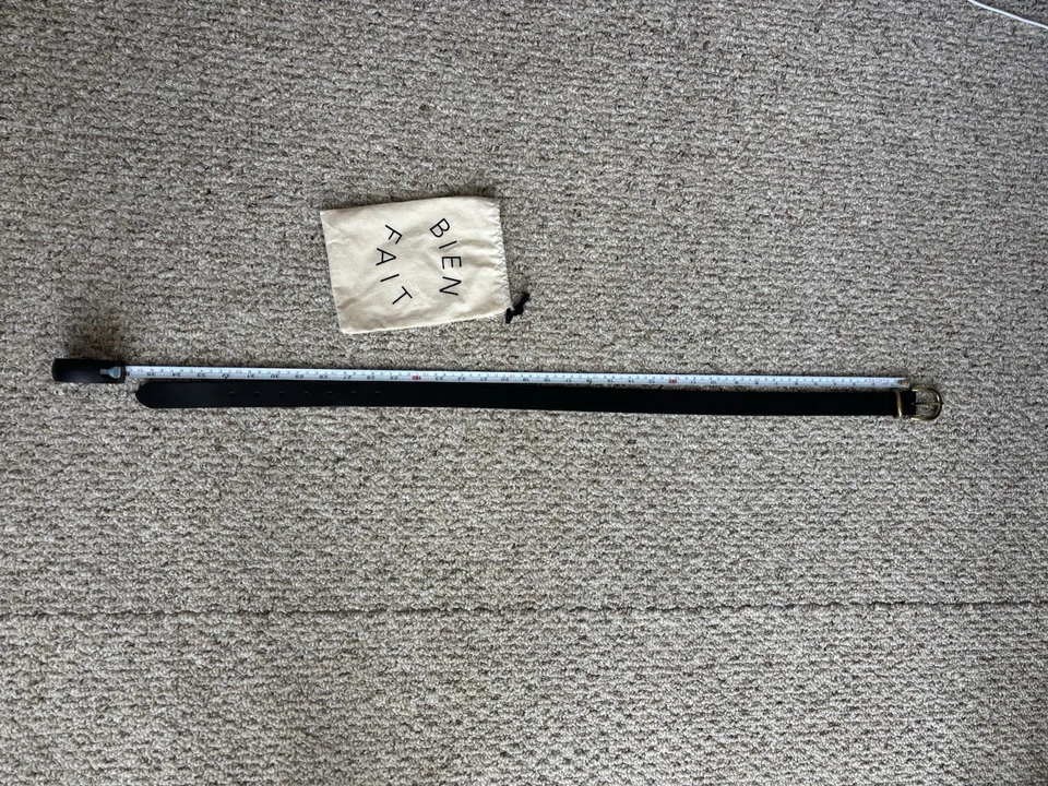 Madewell Classic Leather Belt XS - Image 3 of 4