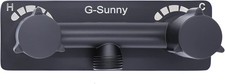 G-Sunny All Metal RV Shower Faucet 4" Valve Diverter Camper Replacement