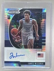 James Wiseman 2020 Panini Prizm Draft Picks #PA-JW Hyper Prospect Auto RC