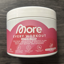 More Every Workout Aminosäure Pulver koffeinfrei Sour Pink Grapefruit 30