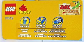 LEGO (10512) Duplo: Jake's Treasure Hunt - New Sealed Retired - Disney Pirate