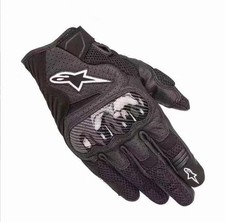 NUEVOS ALPINESTARS SMX1 Air V2 Guantes de cuero para moto Deportes Carreras Calle