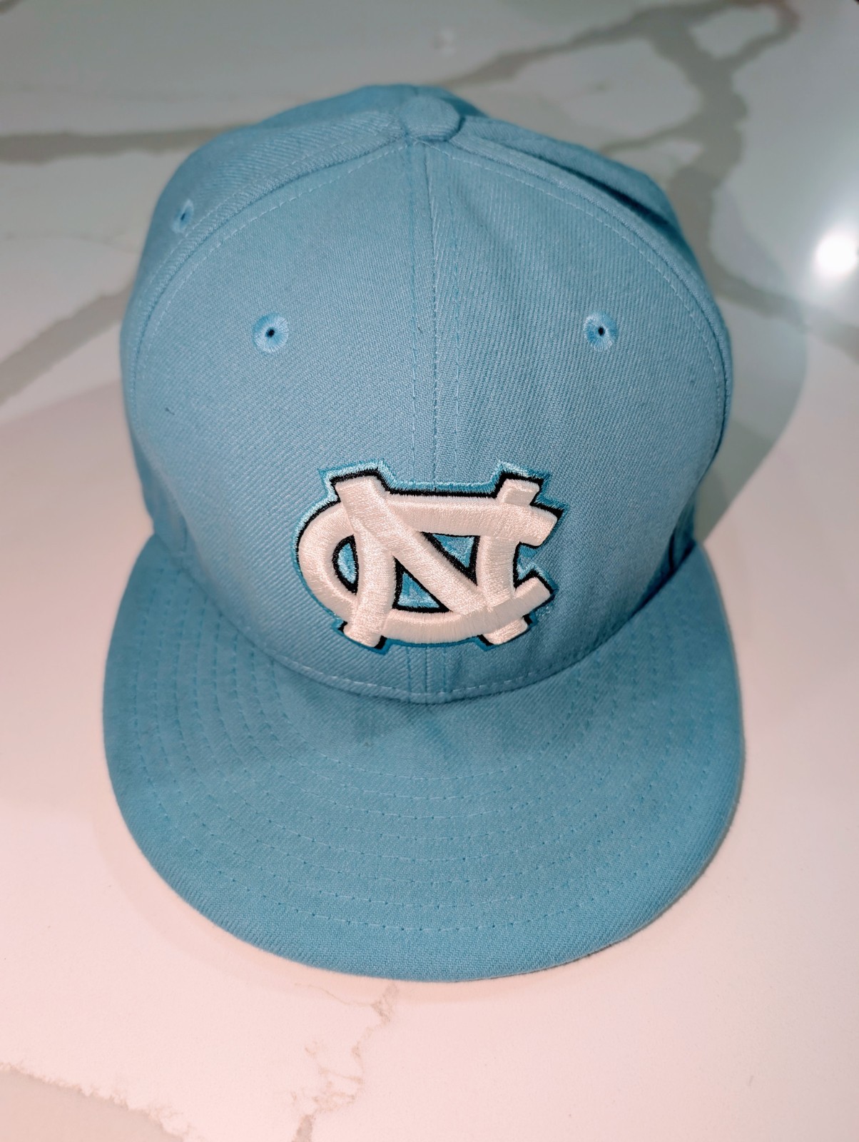 North Carolina Tar Heels New Era Unisex Baseball Cap Blue White  7-3/8 Hat
