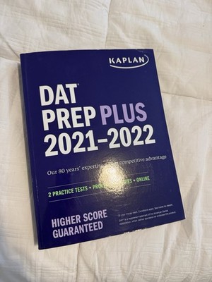 KAPLAN DAT PREP PLUS 2021-2022