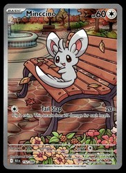 Minccino 152/086 Scarlet & Violet: Black Bolt Illustration Rare