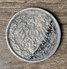Germany, Empire 1/2 Mark 1917 G