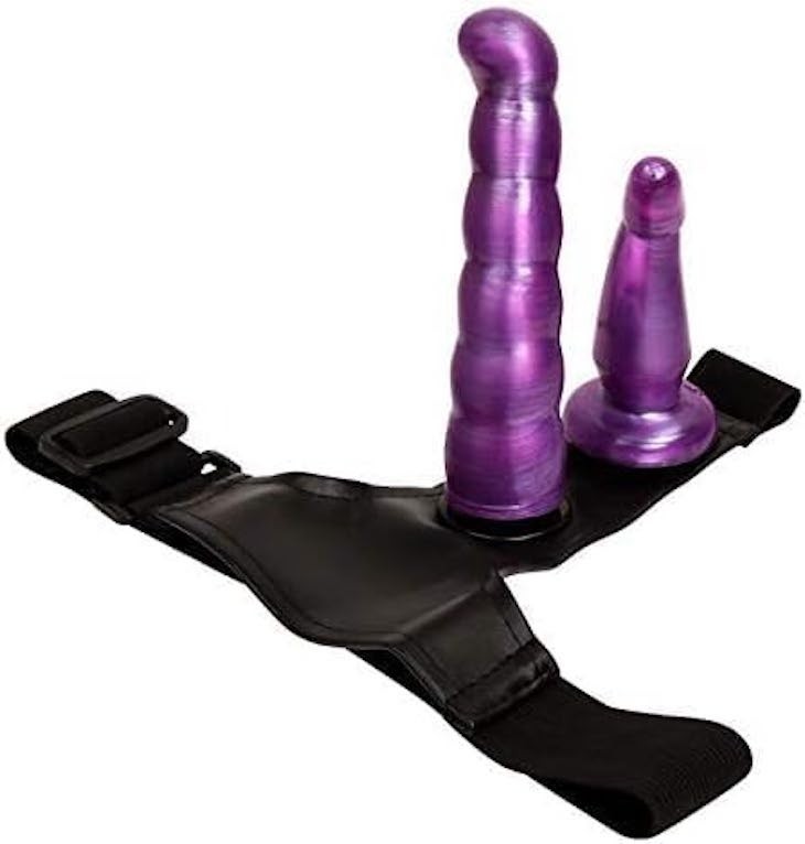 Strap On Dildo Sex Toy For Couples With Harness Solid Pegging Dong 