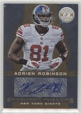 2012 Totally Certified Platinum Gold 22/25 Adrien Robinson #197 4f5