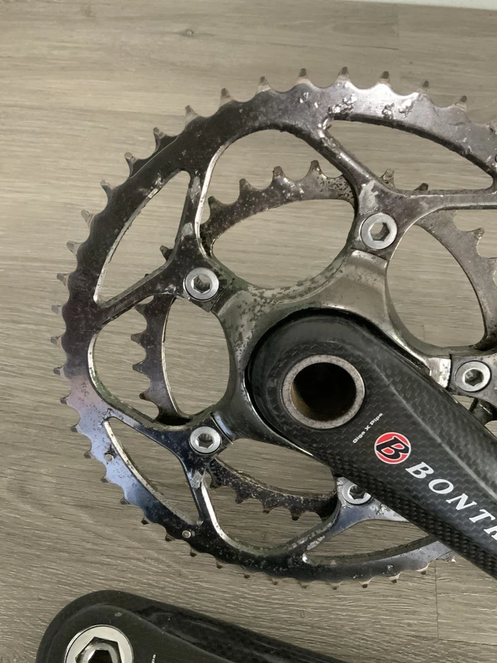 ШАТУНЫ BONTRAGER RACE X LITE ДВОЙНЫЕ 53-39 ЗУБ 175 ММ РЫЧАГИ С НИЖНИМ КРОНШТЕЙНОМ - Изображение 2 из 4