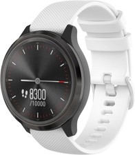 20mm Silicone Strap Compatible with Garmin Vivoactive 3 Music