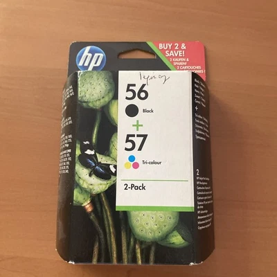 HP 56/57 Multipack de Cartouches d'Encre Noir/Magenta/Cyan/Jaune - Photo 1/4