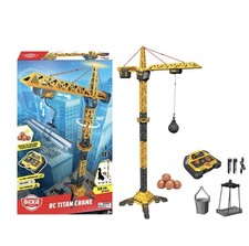 Dickie Toys 59" RC Titan Crane w/ Boulders, USB Charging & Controller NEW/SEALED