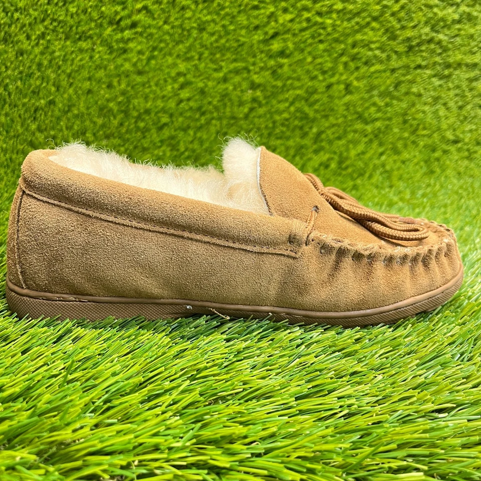 Туфли тапочки Bearpaw Mindy женские размер 6 коричневые повседневные комфортные замшевые без шнуровки - Изображение 4 из 4