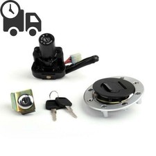 Ignition Switch Fuel Cap Seat Lock Set For Suzuki Hayabusa GSX1300R 1997-2007 U