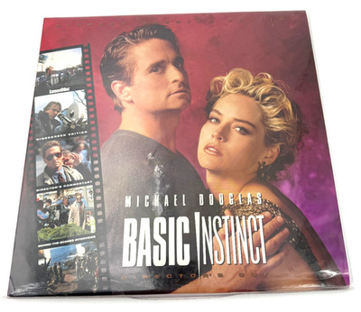 Basic Instinct Laserdisc Special Edition Director's Cut **Excellent**