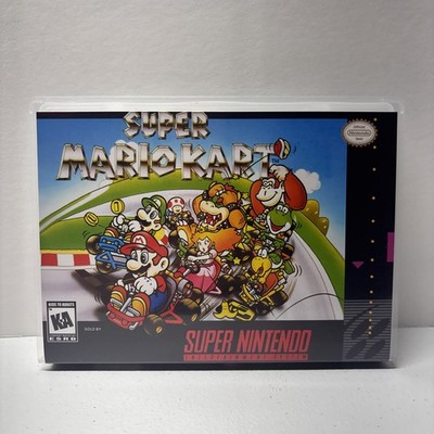 Super Mario Kart SNES Universal Game Case  Game Cartridge *CASE ONLY*